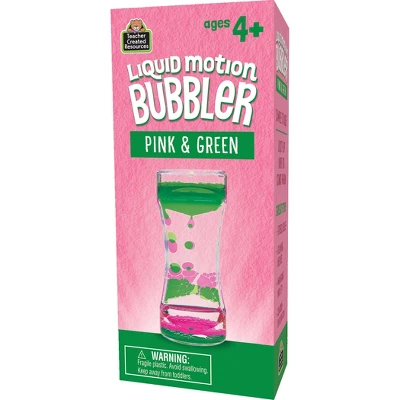 Teacher Created Resources Pink & Green Liquid Motion Bubbler, Pack Of 6 3 Teacher Created Resources Pink & Green Liquid Motion Bubbler, Pack Of 6