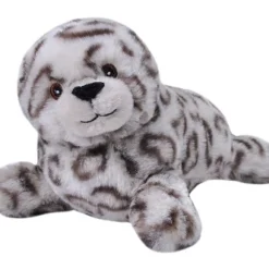 Wild Republic Ecokins Mini Harbor Seal Stuffed Animal, 8 Inches