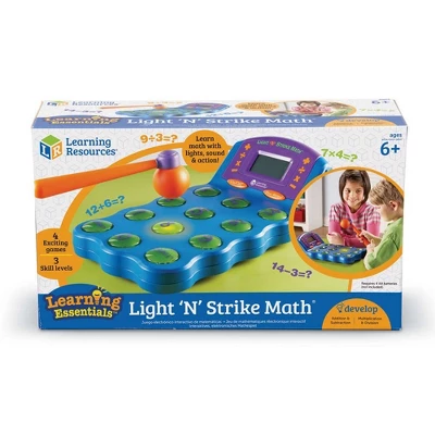 Learning Resources Light N Strike Electronic Math Game, Ages 6+ 6 Learning Resources Light N Strike Electronic Math Game, Ages 6+ - Image 4