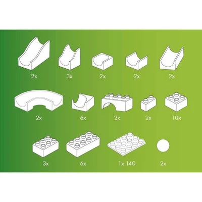 Hubelino Marble Run - 45-Piece Set 4 Hubelino Marble Run - 45-Piece Set - Image 2