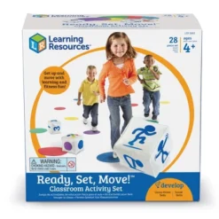 Learning Resources Ready, Set, Move! Classroom Activity Set, 28 Piece Set, Ages 4+ -Toy Store GUEST 4d9f7c70 9118 4816 a501 3309ba6c2022
