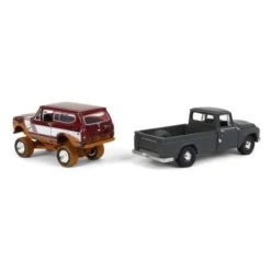 Johnny Lightning 1/64 Limited Edition International Harvester 2 Pack, 1965 Model 1200 And 1979 Scout Muddy Version JLCP7353 -Toy Store GUEST 4dc75321 9c99 4636 a163 eb55ea788853