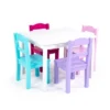 5pc Forever Kids' Wood Table And 4 Chair Set White - Humble Crew -Toy Store GUEST 4e6a8900 32b3 49eb b641 017088915edc