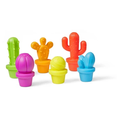 Hand2Mind Colorful Cactus Counters 4 Hand2Mind Colorful Cactus Counters - Image 2