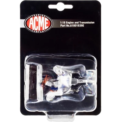 427 SOHC Drag Engine And Transmission Replica From "1965 Ford Mustang A/FX Bill Lawton "Tasca Ford" 1/18 By ACME 4 427 SOHC Drag Engine And Transmission Replica From "1965 Ford Mustang A/FX Bill Lawton "Tasca Ford" 1/18 By ACME - Image 2