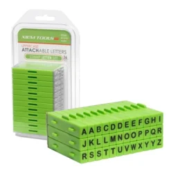 Xiem Tools Attachable Letter Stamps, Uppercase, Set Of 36