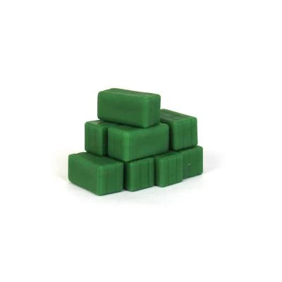 Standi Toys 1/64 Approximately 100 Plastic Green Hay Bales ST331, ST60102GR 3 Standi Toys 1/64 Approximately 100 Plastic Green Hay Bales ST331, ST60102GR