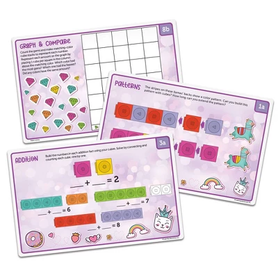 Learning Resources Mathlink Cubes Kindergarten Math Activity Set: Mathatics! 3 Learning Resources Mathlink Cubes Kindergarten Math Activity Set: Mathatics!