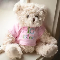 Bearington Ima Big Sister Plush Stuffed Animal Teddy Bear In Pink T-Shirt, 12 Inches -Toy Store GUEST 5354779a b289 471a 9b60 25db83881baa