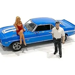 70s Style Two Figurines Set II For 1/43 Scale Models By American Diorama -Toy Store GUEST 53e3be6d bcf6 4575 85b9 4cb32dc686f1