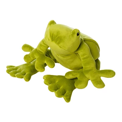 Manhattan Toy Velveteen Fidgety Frog Pond Life Toy Stuffed Animal, 14" 4 Manhattan Toy Velveteen Fidgety Frog Pond Life Toy Stuffed Animal, 14" - Image 2