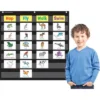 Teacher Created Resources Black 7 Pocket Chart, 28 X 28 Inches -Toy Store GUEST 540a4515 70ab 42b0 83d9 faa793dd14a6