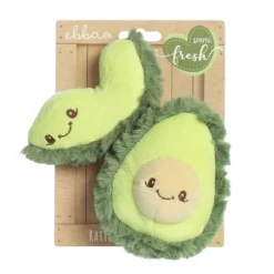 Ebba Mini Avocado Rattle & Crinkle Set Precious Produce Adorable Baby Stuffed Animal Green 4" -Toy Store GUEST 5412807f dcad 4be7 a386 599d67f38140