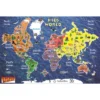 Replogle Globes Kids World Peel & Stick Wall Map, 42" X 30" -Toy Store GUEST 5511faae b594 4b26 946a e4ecfed41024