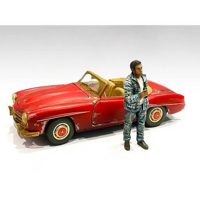 Auto Mechanic Hangover Tom Figurine For 1/18 Scale Models By American Diorama 3 Auto Mechanic Hangover Tom Figurine For 1/18 Scale Models By American Diorama