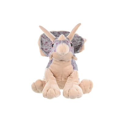 Wild Republic Cuddlekins Triceratops Stuffed Animal, 12 Inches 3 Wild Republic Cuddlekins Triceratops Stuffed Animal, 12 Inches