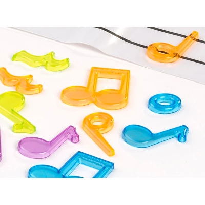 Miniland Educational Translucent Musical Counters 3 Miniland Educational Translucent Musical Counters