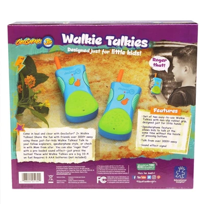 Educational Insights Geosafari Jr. Walkie Talkie 6 Educational Insights Geosafari Jr. Walkie Talkie - Image 4