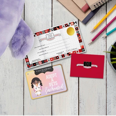 FAO Schwarz 15" Adopt A Pets Narwhal Plush 4 FAO Schwarz 15" Adopt A Pets Narwhal Plush - Image 2