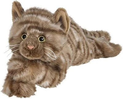 Bearington Louie Plush Stuffed Animal Brown Striped Tabby Cat, Kitten 15 Inch 3 Bearington Louie Plush Stuffed Animal Brown Striped Tabby Cat, Kitten 15 Inch