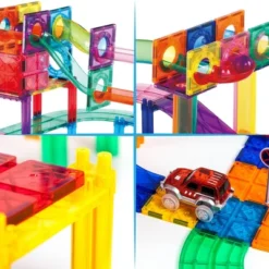 Picasso Tiles Magnetic Marble Run And Race Track 108pc Combination Set -Toy Store GUEST 59ec4c6d 4147 4722 a767 68d61a8cc6ec