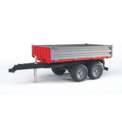 Bruder Tipping Trailer Accessory With Hitch For Farm Tractors, Construction & Forestry Trucks, Realistic Foldable Side Walls -Toy Store GUEST 59ed5edb 997b 49b4 a4dd 35c331196cec