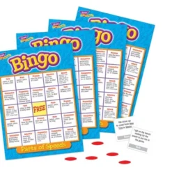 Trend Enterprises Parts Of Speech Bingo Game, 3+ Years