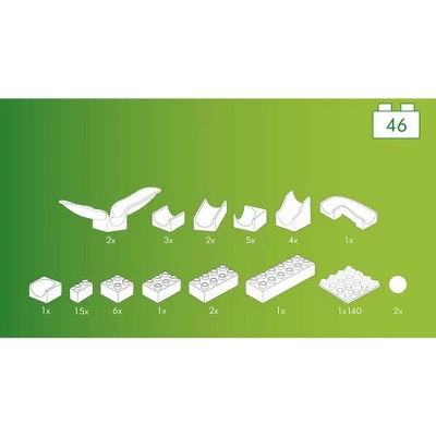 Hubelino Marble Run - 44-Piece Cradle Chute Expansion Set 7 Hubelino Marble Run - 44-Piece Cradle Chute Expansion Set - Image 5