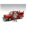 "Firefighters" Fire Captain Figure For 1/18 Scale Models By American Diorama