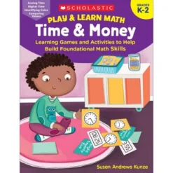 Scholastic Play & Learn Math Reproducible Workbooks, Grade 1-3 Bundle