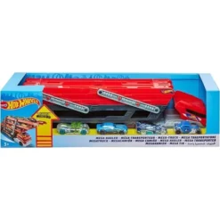 Hot Wheels Mega Hauler And 4 Cars Set, Mega Hauler Truck-4 Cars FPM81 -Toy Store GUEST 5ba713a6 b890 4a87 bc9d e499c267d866
