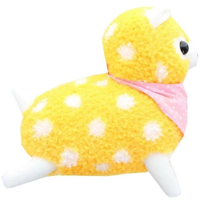 UCC Distributing Alpaca 12-Inch Plush W/ Bandana - Pastel Orange 3 UCC Distributing Alpaca 12-Inch Plush W/ Bandana - Pastel Orange