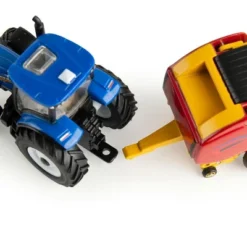 ERTL 1/64 Special Edition New Holland Dairy Barn Set With T6.164 Tractor And Roll-Belt 560 Baler 13982 -Toy Store GUEST 5c9fc163 d7cd 41a6 b5b0 d6148e939c36