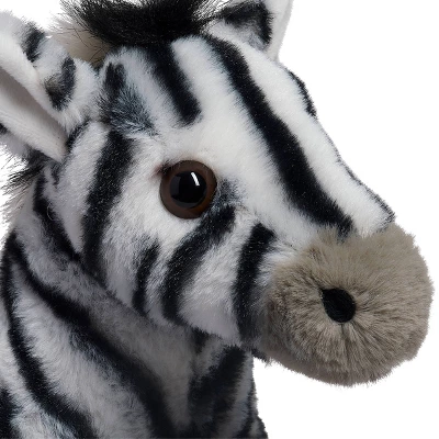 FAO Schwarz 15" Adopt A Wild Pal Zebra Toy Plush 9 FAO Schwarz 15" Adopt A Wild Pal Zebra Toy Plush - Image 7
