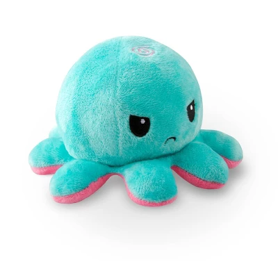 TeeTurtle Reversible Pink And Aqua Octopus Plushie 3 TeeTurtle Reversible Pink And Aqua Octopus Plushie