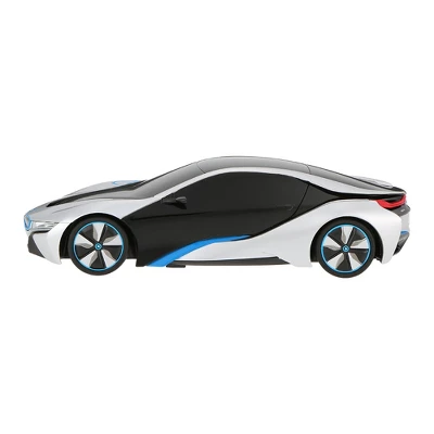 Link Ready! Set! Go! 1:24 RC BMW I8 Concept Remote Control Futuristic Sports Car - White 6 Link Ready! Set! Go! 1:24 RC BMW I8 Concept Remote Control Futuristic Sports Car - White - Image 4