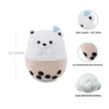 Avocatt 10" Boba Polar Bear Plush
