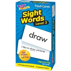 TREND Sight Words � Level 3 Skill Drill Flash Cards -Toy Store GUEST 60cfd55e 91d3 4d60 b5f2 27ce06465381