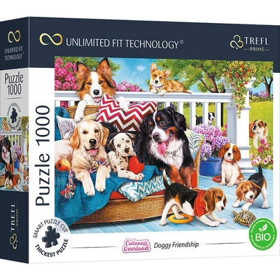 Trefl Cuteness Overload: Doggy Love Jigsaw Puzzle - 1000pc 3 Trefl Cuteness Overload: Doggy Love Jigsaw Puzzle - 1000pc