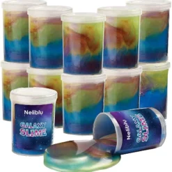 Neliblu 1.5" X 3" Galaxy Slime - 24 Pack -Toy Store GUEST 615b9d7c 6f91 493f 9b51 cff930e3af6a