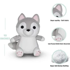 Avocatt Gray Wolf Plush