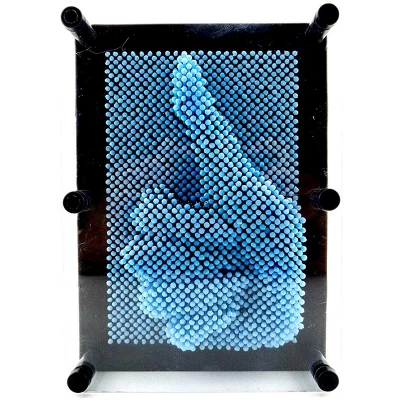 Link 3D Pin Art Impression Board Molds To Hands, Face, And Feet, Fun & Creative Toys For Kids And Children 12 Link 3D Pin Art Impression Board Molds To Hands, Face, And Feet, Fun & Creative Toys For Kids And Children - Image 10