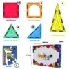 Mag Genius - 26 Pieces Of Mathematically Shaped Colorful And Transparent Magnetic Building Tiles - Beginners And Traveling Play Set -Toy Store GUEST 62da75c7 b83b 404c 9563 b8beb87f699b