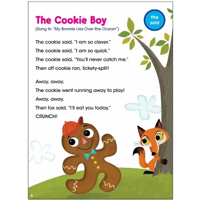 Scholastic Teacher Resources Sight Word Songs Flip Chart: 25 Playful Piggyback Tunes 5 Scholastic Teacher Resources Sight Word Songs Flip Chart: 25 Playful Piggyback Tunes - Image 3