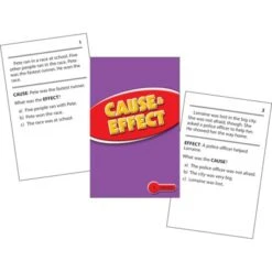 Edupress Cause & Effect Practice Cards, Levels 2.0-3.5