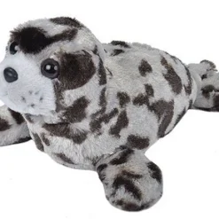 Wild Republic Cuddlekins Mini Harbor Seal Stuffed Animal, 8 Inches