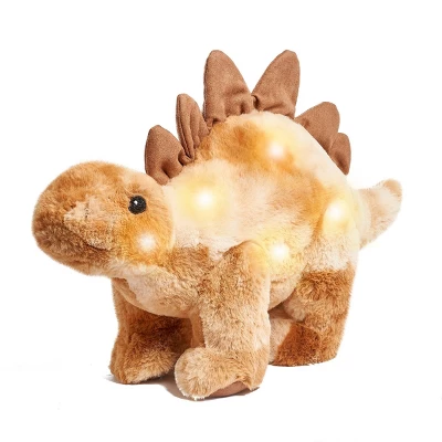 FAO Schwarz 12" Stegosaurus LED Plush With Sound 6 FAO Schwarz 12" Stegosaurus LED Plush With Sound - Image 4