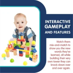 Leo & Friends Count And Spell Block 50-Piece Set -Toy Store GUEST 67b1cba6 0a75 41f2 b46e bfcbbf2b7138