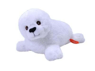 Wild Republic Ecokins Mini Harp Seal Stuffed Animal, 8 Inches 3 Wild Republic Ecokins Mini Harp Seal Stuffed Animal, 8 Inches