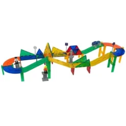 Mag Genius 55 Pieces Magnetic Speedway Racetracks With Self Driving Battery Powered Race Cars -Toy Store GUEST 6b537a9a 1745 4e42 bf6c 91ce406494d9